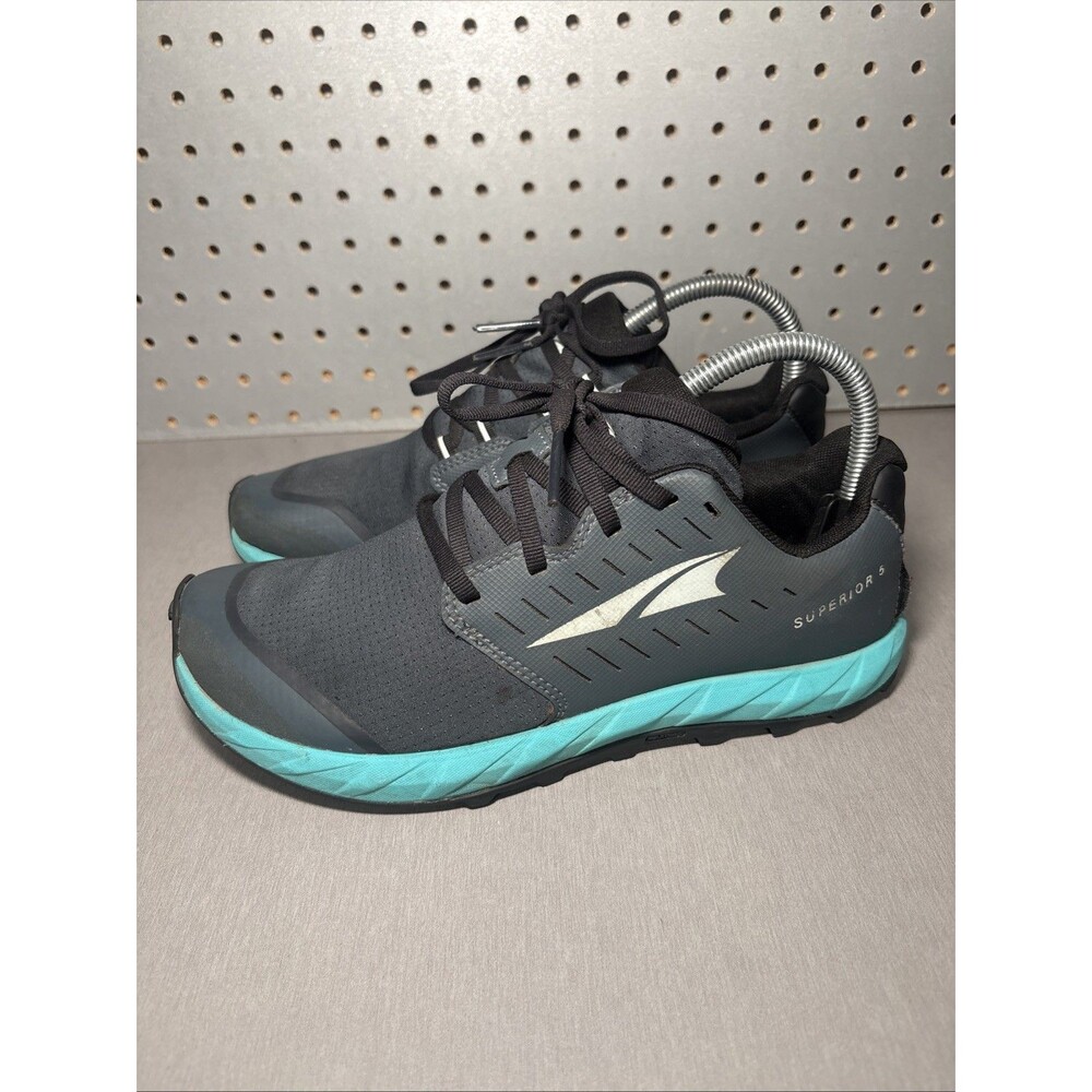 Altra Superior 5 Trail Running Shoes Womens Size 8 ALOA5483202 Blue Dark Slate